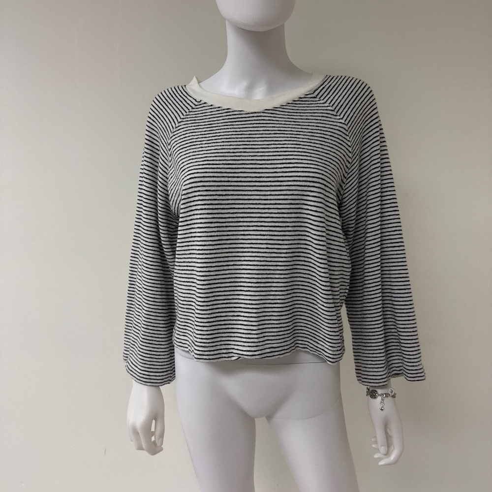 Madewell terry long sleeve top